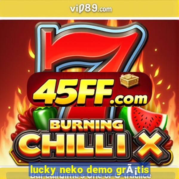 lucky neko demo grÃ¡tis